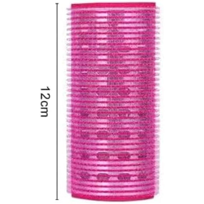 Hair Large Hair Roller For Bangs 3 Pcs Self Adhesive Hair Rollers Portable Grip Holding Styling Curlers Hairdressing Tool -(3cm*12cm) multicolor - Image 2